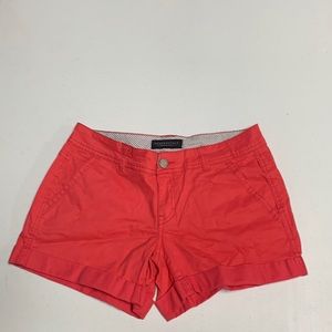 Coral aéropostale twill shorts